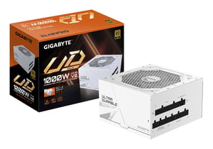 GIGABYTE UD1000GM PG5 V2 ICE Netzteilmodul 1000 W 20+4-Pin ATX ATX Weiß