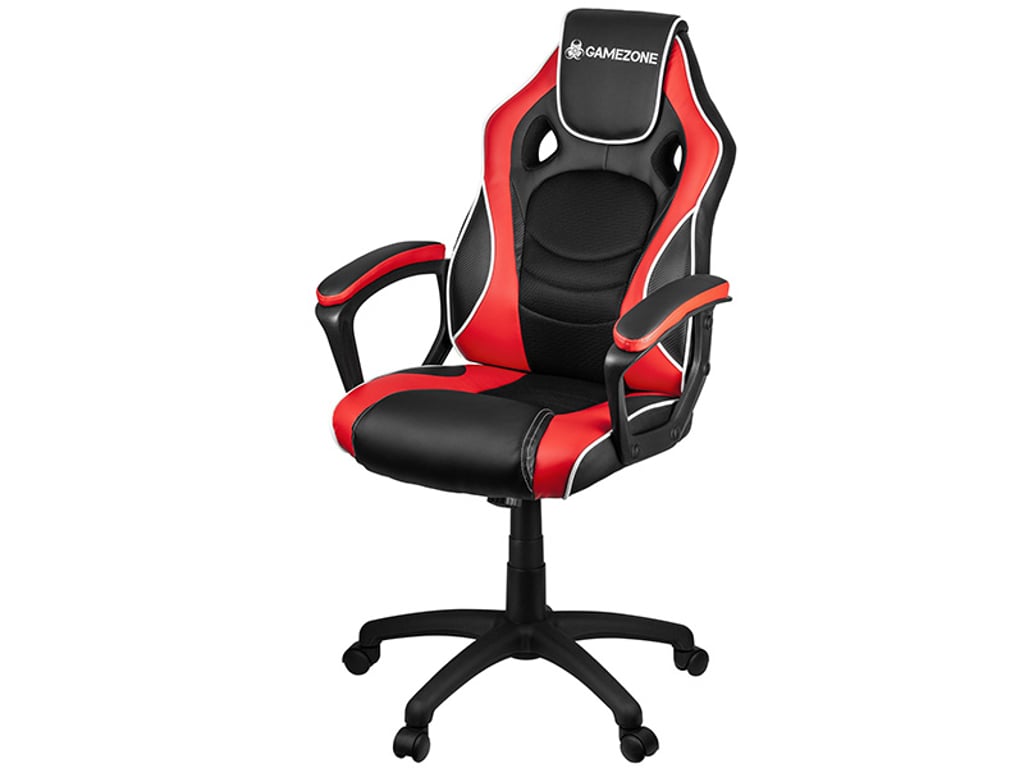 Tracer GAMEZONE GC33 Fotel dla gracza Wiaderko (kołyska) siedzisko Czarny, Czerwony