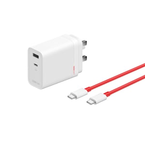 OnePlus 5461100631 ładowarka do urządzeń przenośnych Uniwersalne Biały Prąd przemienny Szybkie ładowanie Wewnętrzna