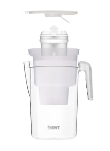 BWT 815485-A Water Filter 2.6 L Water Filter Jug, Clear, White