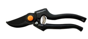 Fiskars 111960 Bypass-Gartenschere, schwarz