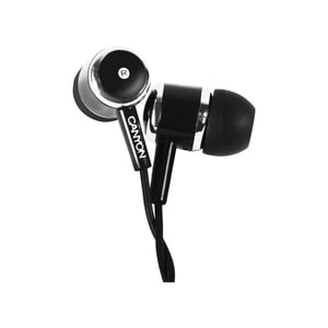 Canyon CNE-CEPM01B Kopfhörer/Headset, kabelgebunden, Musik, Schwarz