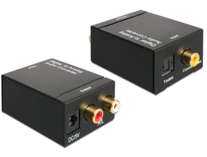 DeLOCK 62444 Audio-Konverter, schwarz