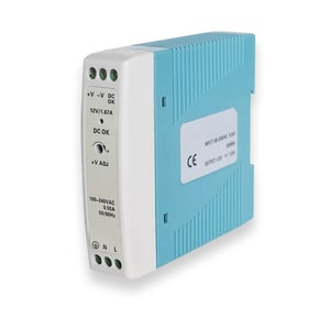 Teltonika PR3PDNP0 adapter zasilający/ inwentor Wewnętrzna 20 W Niebieski, Biały