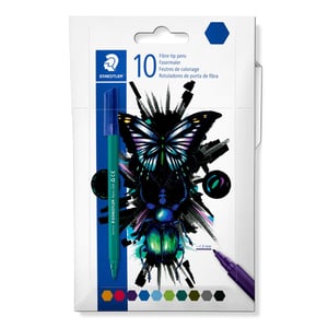 Staedtler 326 C10 E1 cienkopis Ultra Cienka Różne kolory 10 szt.