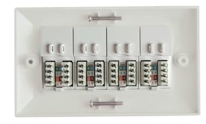 Lanview LVN126188UK-4 gniazdko RJ-45 Biały