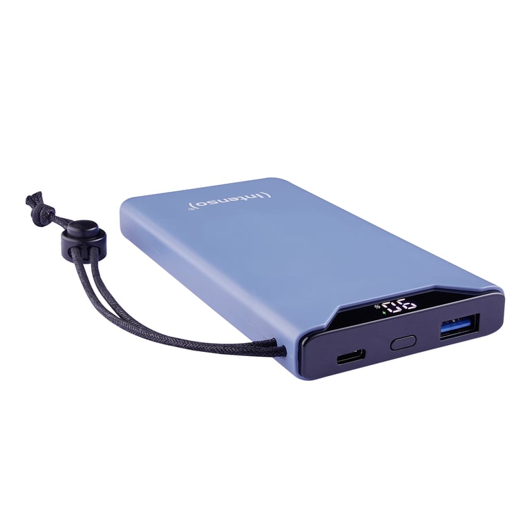 фото Зовнішній акумулятор (павербанк) Intenso F10000 10000mAh 18W Blue (7332035)