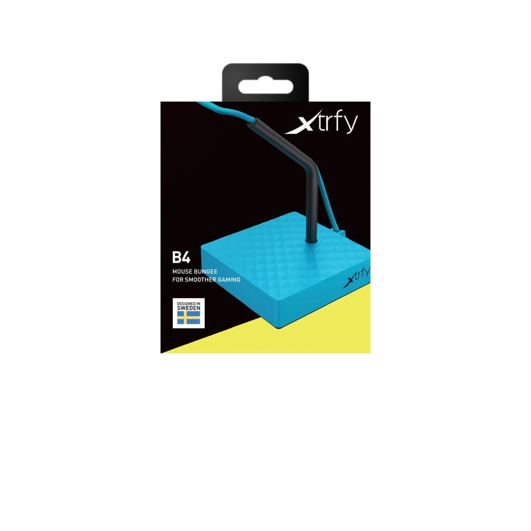 CHERRY XTRFY B4 Biurko Uchwyt na kabel Niebieski 1 szt.