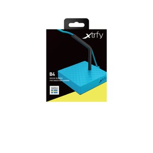 CHERRY XTRFY B4 Biurko Uchwyt na kabel Niebieski 1 szt.