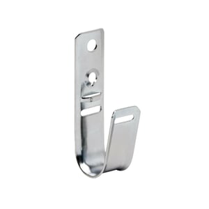 Tripp Lite NCM-JHW08-25 Cable Organizer Wall-Mounted Cable Holder, Silver, 25 pcs.