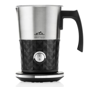 Eta Artteo Automatic Milk Frother/Warmer, Black, Stainless Steel