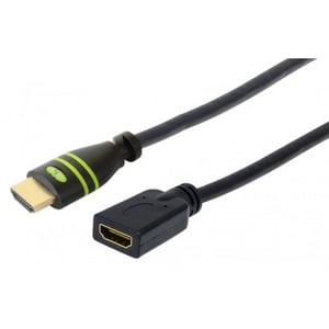 Techly 106862 HDMI-kabel 5 m, HDMI typ A (standard), svart