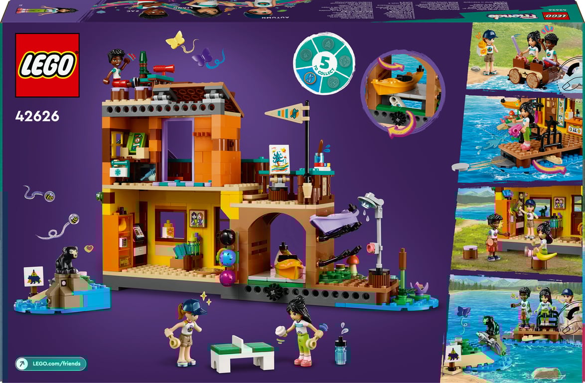 фото Блоковий конструктор LEGO Friends Водні види спорту в таборі пригод (42626)
