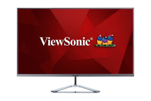 Viewsonic VX Series VX3276-2K-mhd 81.3 cm (32") 2560 x 1440 px LED Computer Monitor, Silver