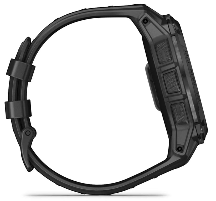 фото Смарт-годинник Garmin Instinct 3 50mm Amoled Tactical Edition Black with Black Band (010-03020-50/90)