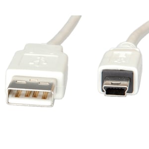 VALUE USB 2.0-kabel, A – 5-polig mini, M/M, 1,8 m USB-kabel