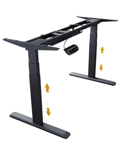 ICY BOX IB-EW205B-T Electric 2 x Leg Black