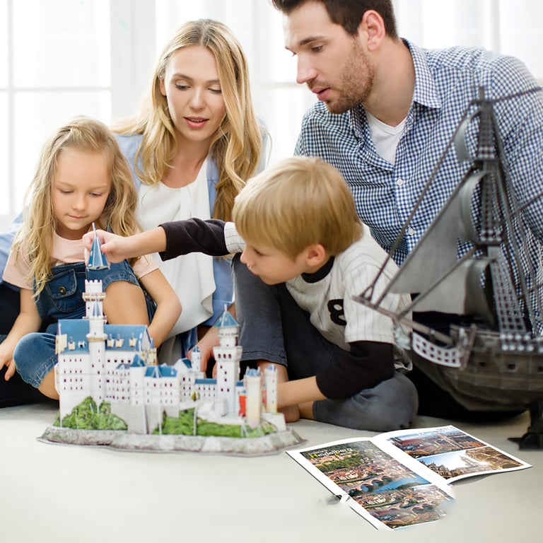 CubicFun Neuschwanstein Castle Puzzle 3D 121 szt. Budynki