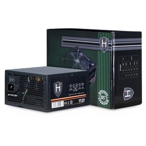 Inter-Tech HIPOWER SP-650 moduł zasilaczy 650 W 20+4 pin ATX ATX Czarny