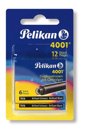 Pelikan 330803 Kugelschreibermine, schwarz, 12 Stück