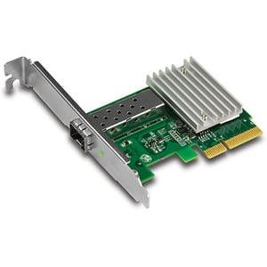 Trendnet TEG-10GECSFP Network Card, Internal, Fiber, 10,000 Mbit/s