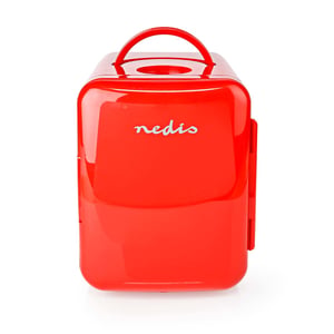 Nedis KAFR120CRD Countertop Refrigerator, 4 L, Red