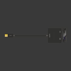 LogiLink UA0234 zewnętrzna karta graficzna usb 1920 x 1080 px Czarny