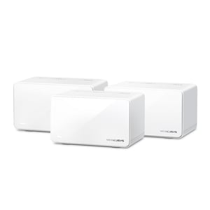 Mercusys Halo H90X (3er-Pack) Dualband (2,4 GHz/5 GHz) Wi-Fi 6 (802.11ax) Weiß 2 Innen