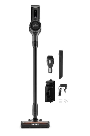 Gorenje SVC222480AA Odkurzacz stojący 2 w 1 Bateria Suchy Bez worka 0,701 l 250 W Ciemnoszary