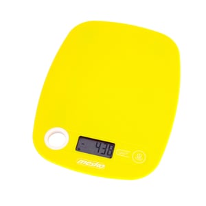 Mesko Home MS 3159y Żółty Blat Prostokąt Elektroniczna waga kuchenna