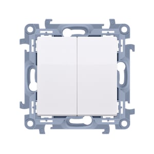 Kontakt-Simon CP2.01/11 Elektroschalter Druckschalter Weiß