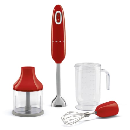 Smeg HBF03RDEU blender Blender immersyjny 700 W Czerwony