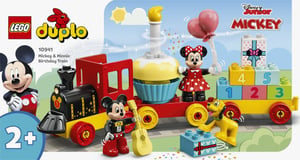 LEGO DUPLO Disney Urodzinowy pociąg myszek Miki i Minnie