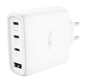Trust Maxo 65 W Universal Weiß Wechselstrom Schnellladung Für den Innenbereich