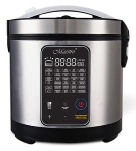 Feel Maestro MR-795 Multifunctional Electric Pot, 5 L, 700 W, Black, Stainless Steel