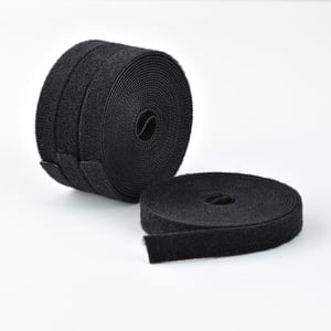 StarTech HKLP15054PK Cable Organizer, Universal Velcro Cable Ties, Black, 4-pack
