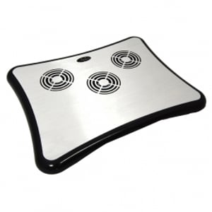 Esperanza EA102 Laptop Stand, Black, Stainless Steel, 39.6 cm (15.6")