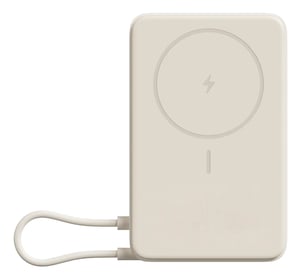 Xiaomi BHR08PBGL bank mocy Litowo-jonowa (Li-Ion) 5900 mAh Bezprzewodowe ładowanie Beżowy