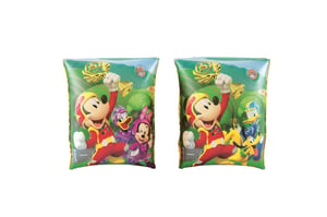 Bestway 91002 sim- och strandflotte, flerfärgat vinylmönster, simarmband