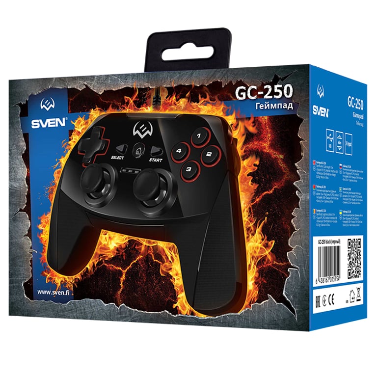 фото Геймпад Sven GC-250 Black 3