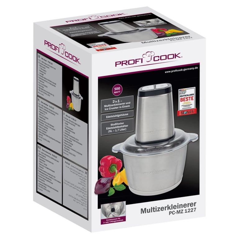 Clatronic PC-MZ 1227 1,7 l 500 W Stal nierdzewna