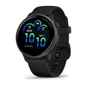 Garmin vívoactive 6 3,05 cm (1,2") AMOLED 42 mm Digital 390 x 390 px Touchscreen Schwarz WLAN GPS