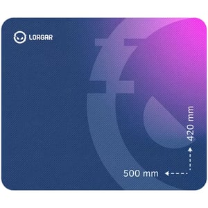 Lorgar Main 135 Podkładka dla graczy Niebieski, Fioletowy