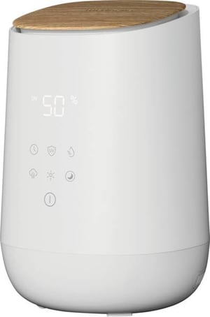 Medisana AH 680 Ultraschall-Luftbefeuchter 2,6 l Weiß, Holzoptik 24 W