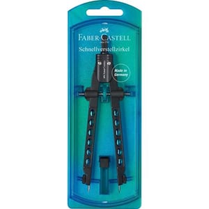 Faber-Castell 174340 linjal Svart, Blå 1 st.