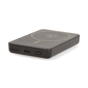 Nedis UPBKW15W5000BK powerbank Litium-polymer (LiPo) 5000 mAh Trådlös laddning Svart