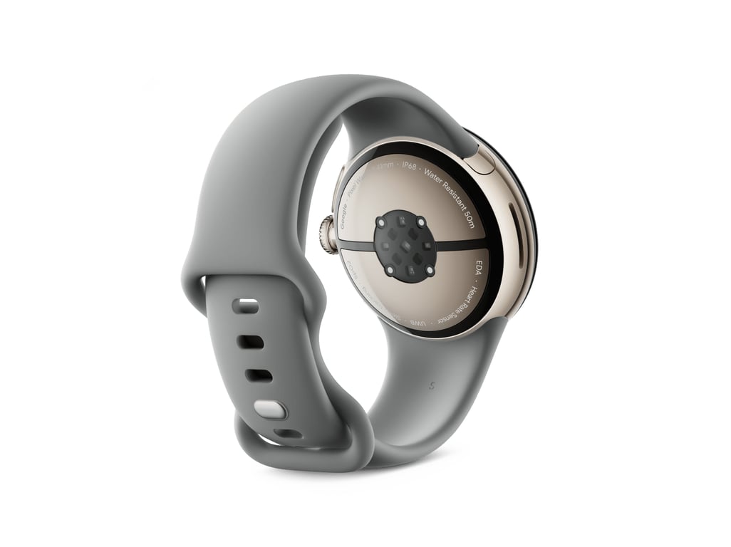 фото Смарт-годинник Google Pixel Watch 3 41 mm Wi-Fi Champagne Gold Aluminum Case/Hazel Active Band