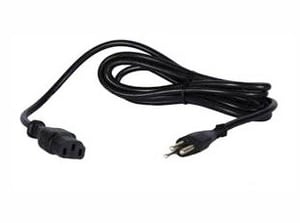 Honeywell 9000093CABLE Stromkabel, schwarz, C14-Stecker