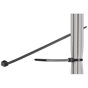 Fixpoint 17070 opaska kablowa Nylon Czarny