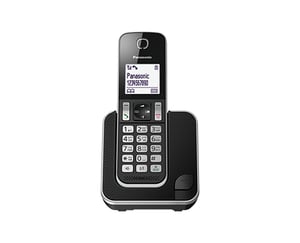 Panasonic KX-TGD310 Telefon DECT-Telefon Anruferanzeige und -identifizierung Schwarz, Weiß